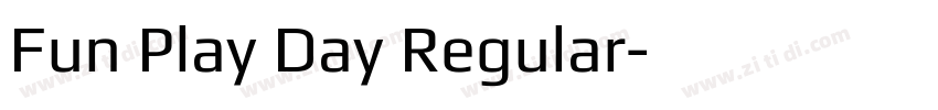 Fun Play Day Regular字体转换